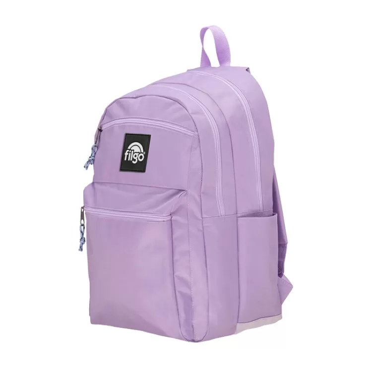 Mochila Escolar Filgo 2026 Krew 19" Lila Art.MO26-KREW-066
